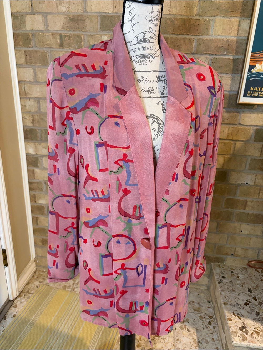 Platinum Vintage 80s Long Blazer